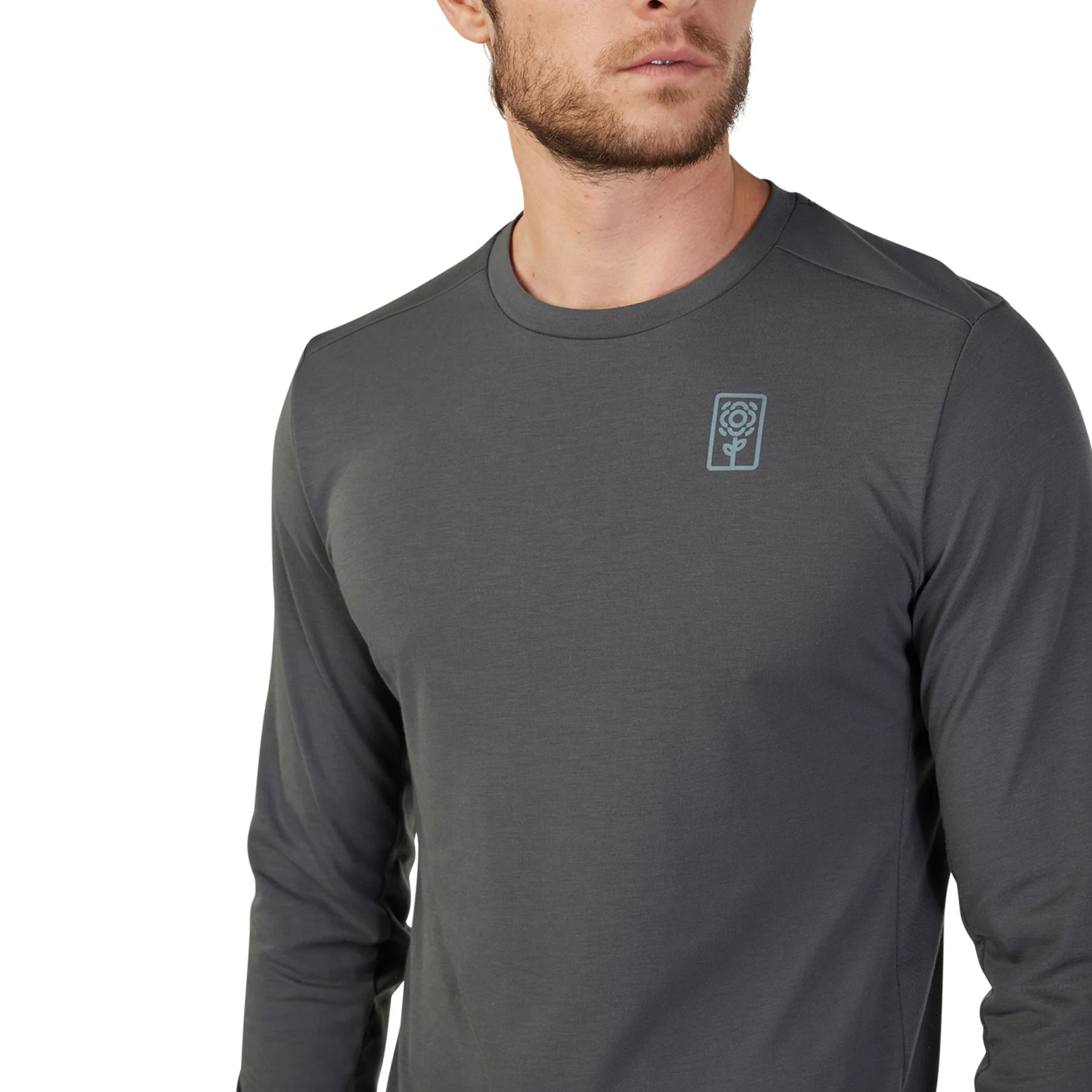 Ranger drirelease® Long-Sleeve Jersey - Dark Shadow - Image 4