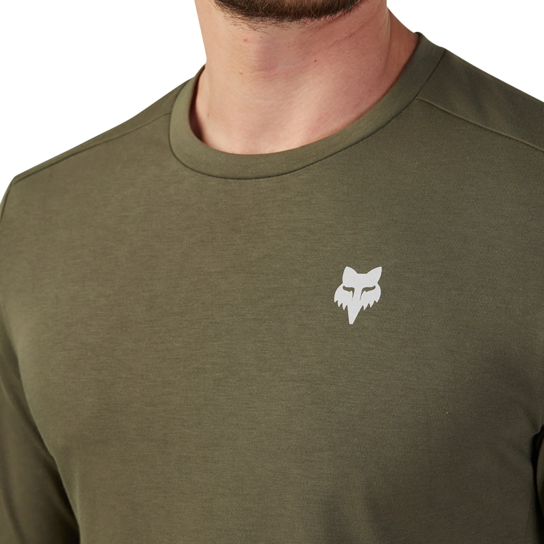 Ranger drirelease® MD Long-Sleeve Jersey Tred - Olive Green - Image 5