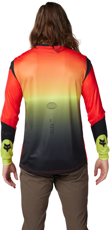 Ranger Long Sleeve Jersey Revise - Red/Yellow - Image 4