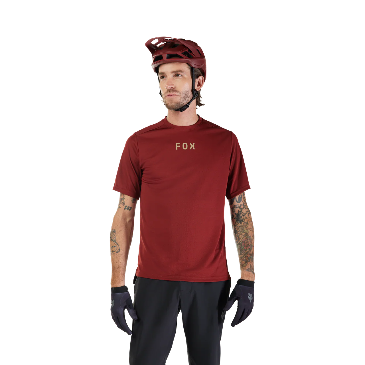 Ranger Short Sleeve Jersey Wordmark - Rust - Image 3