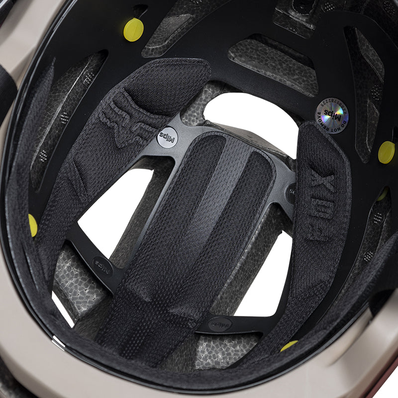 Speedframe Racik Helm - Boulder/Charcoal/ Mustard - Image 10
