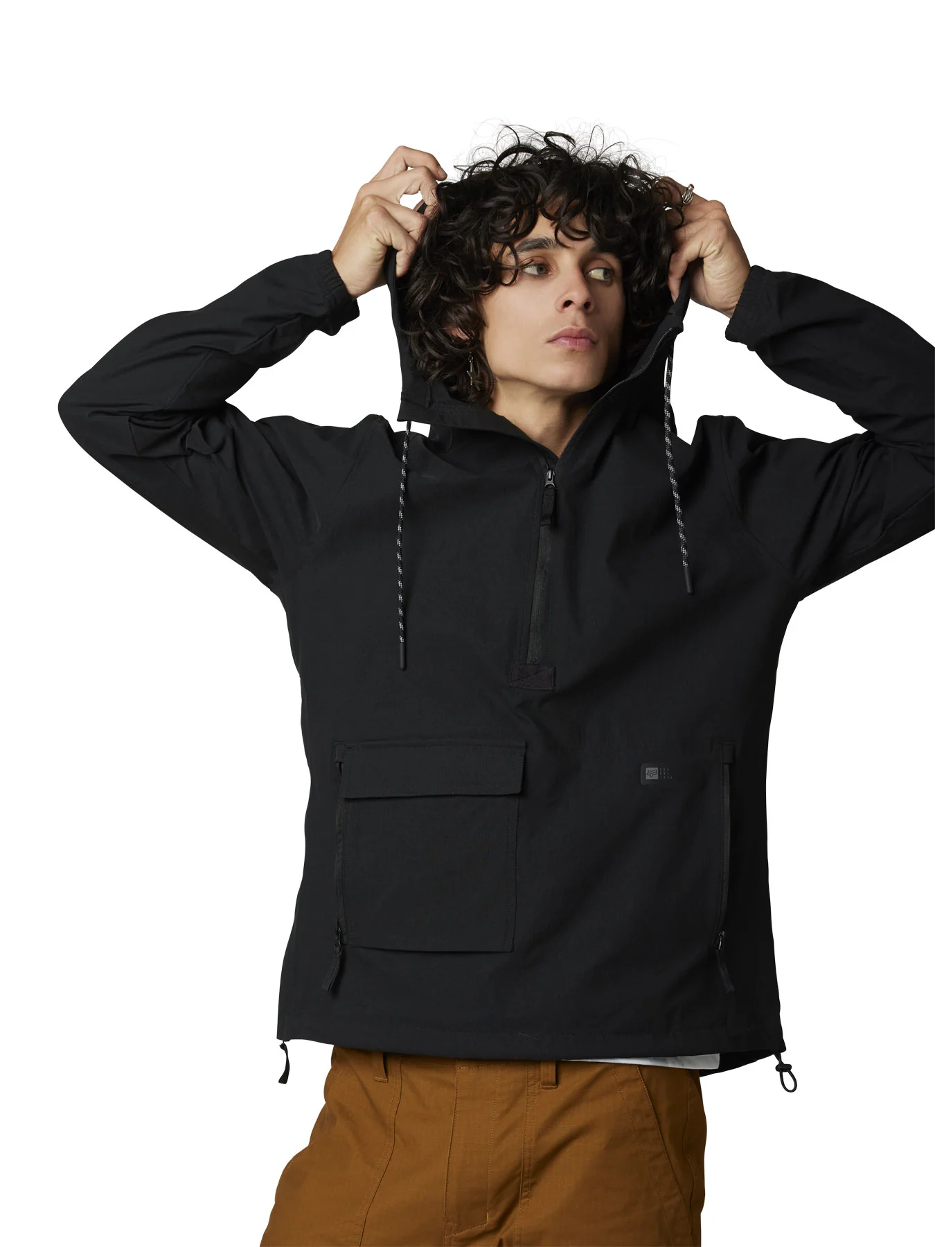 Survivalist Anorak Jacket - black - Image 4