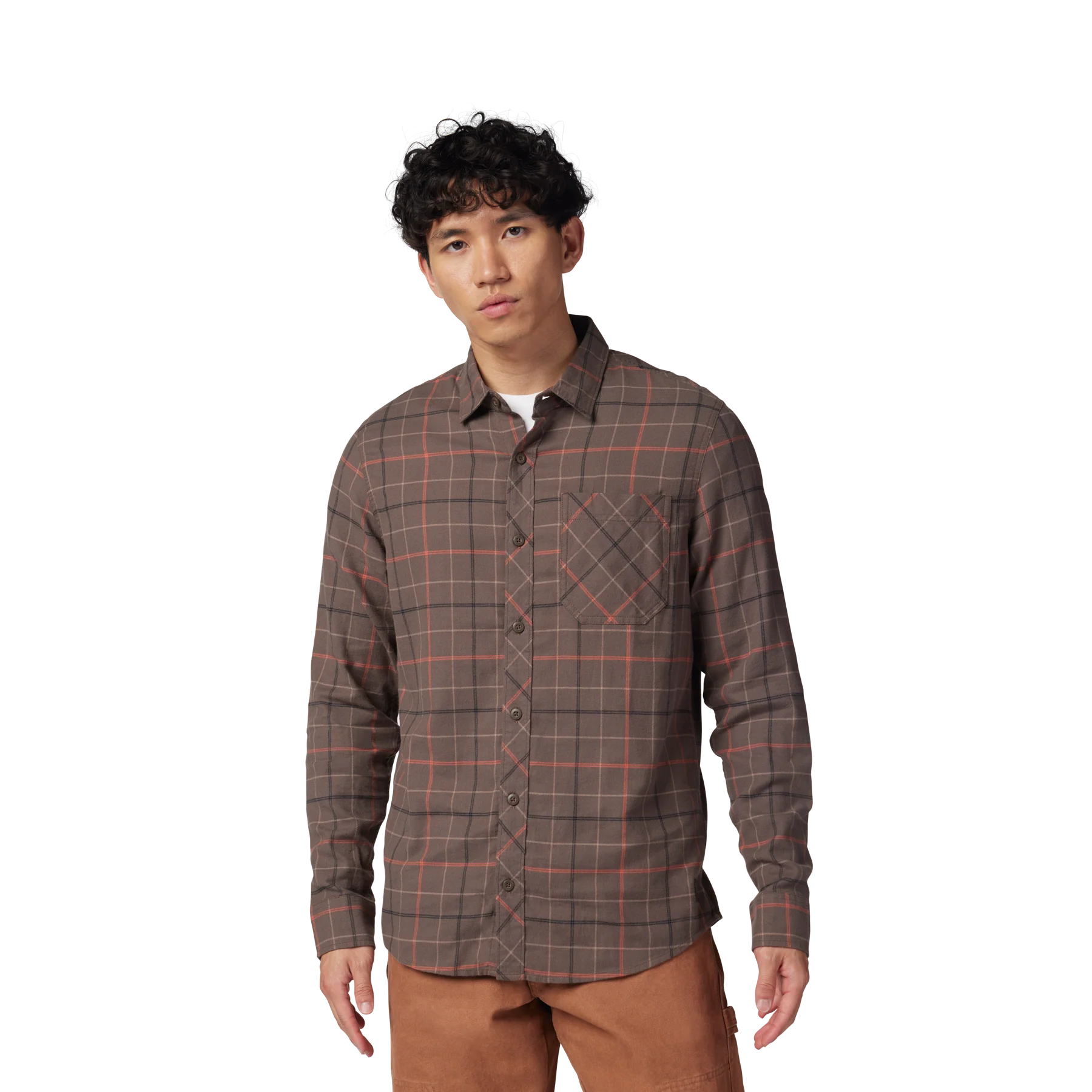 Survivalist Stretch Flannel - Dirt - Image 3