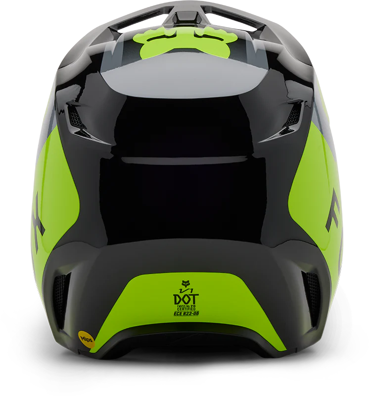 V1 Lean Helmet - Grey/Yellow - Image 5