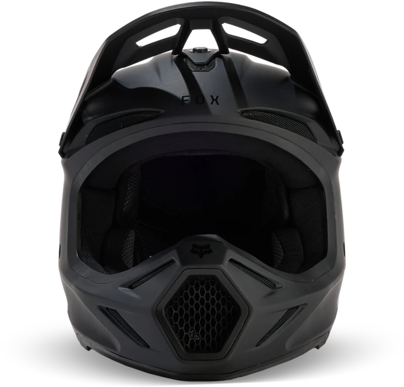 V3 Solid Helmet - Matte Black - Image 3