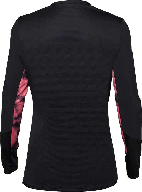 Women's Defend Long Sleeve Jersey Taunt - Black - Image 2