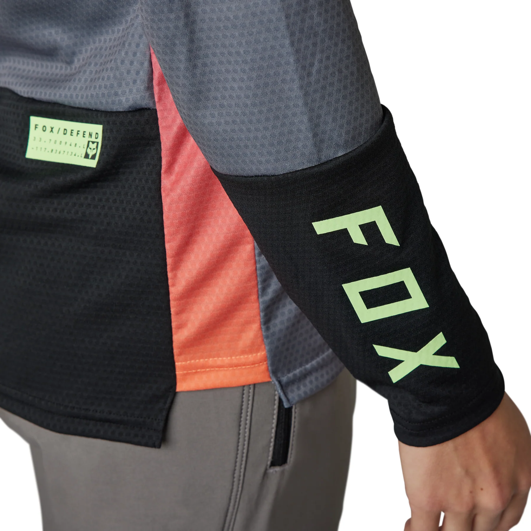 Women's Defend Race Long Sleeve Jersey - Pewter - Image 5