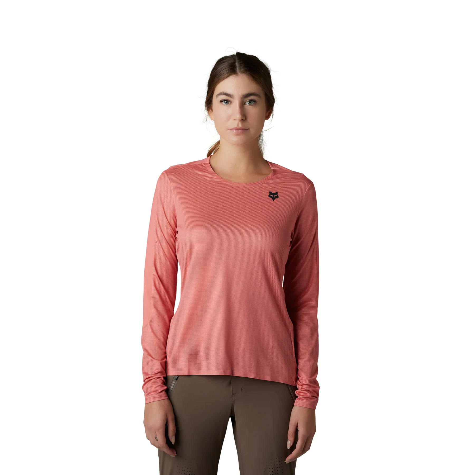 Women's Flexair Ascent Long Sleeve Jersey - Salmon - Image 2