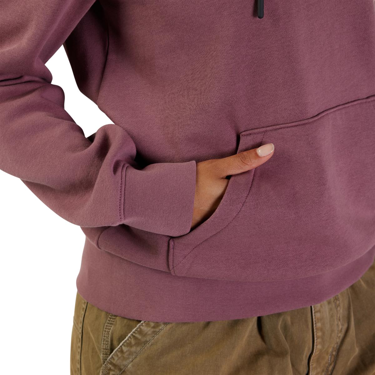 Women's Fox Head Fleece Pullover - Cordovan - Image 8