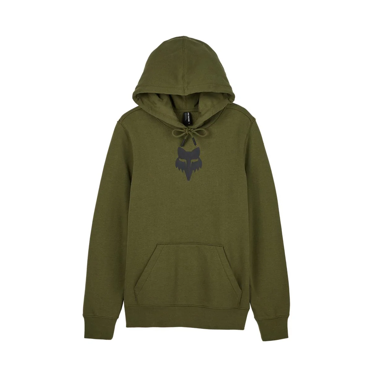 Women's Fox Head Fleece Pullover - Olive Green