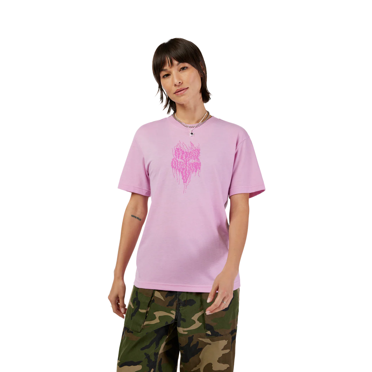 Women's Bark Short Sleeve Tech Tee - Purple Haze - Image 3