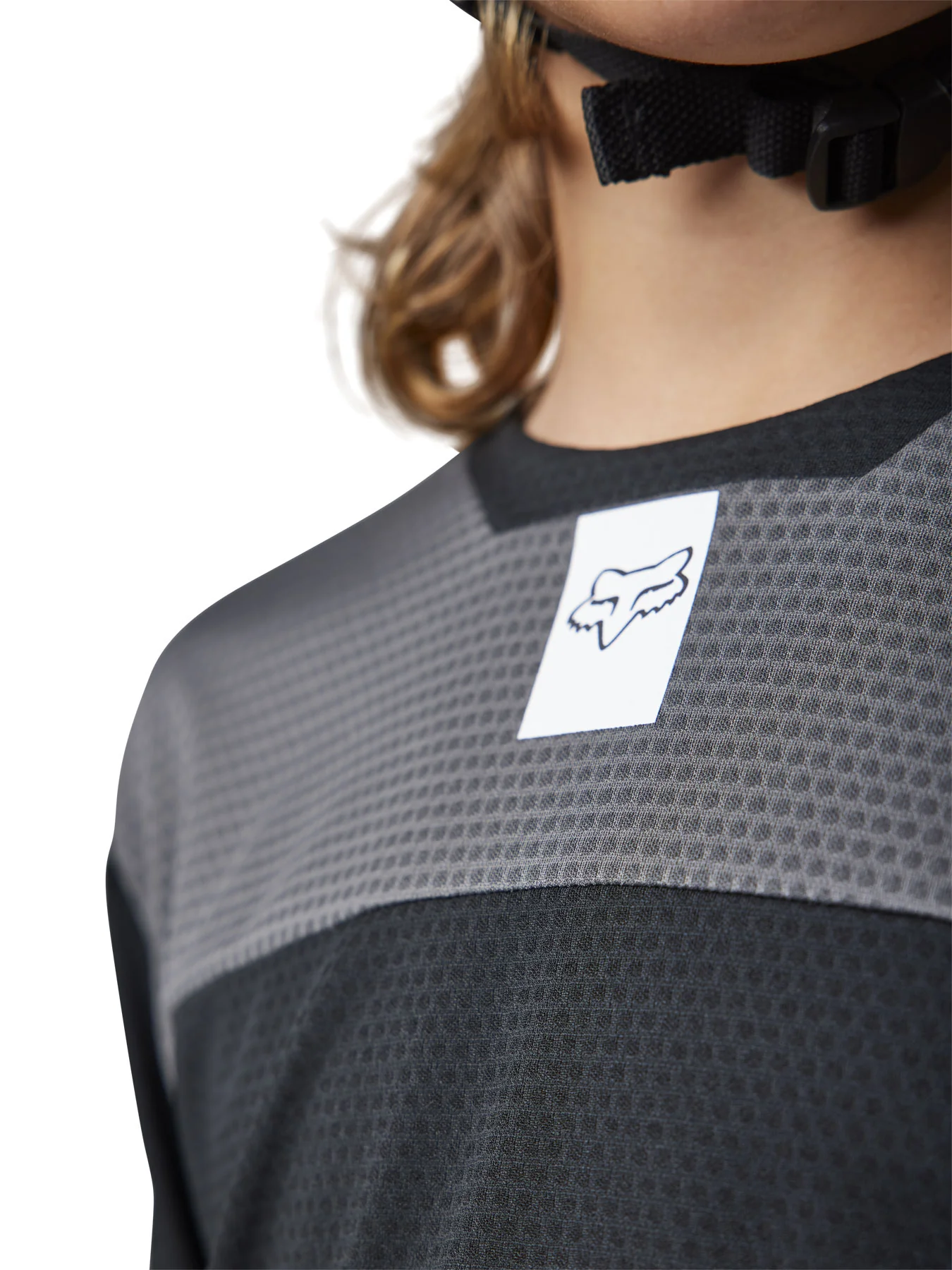 Youth Defend Long Sleeve Jersey - black - Image 5