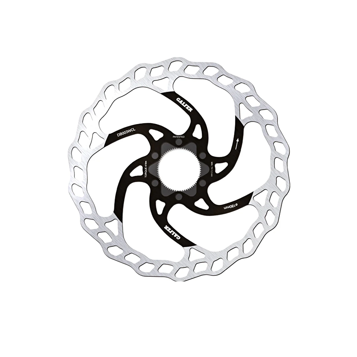 Wave Fixed MTB Centerlock Bremsscheibe 1,8 mm