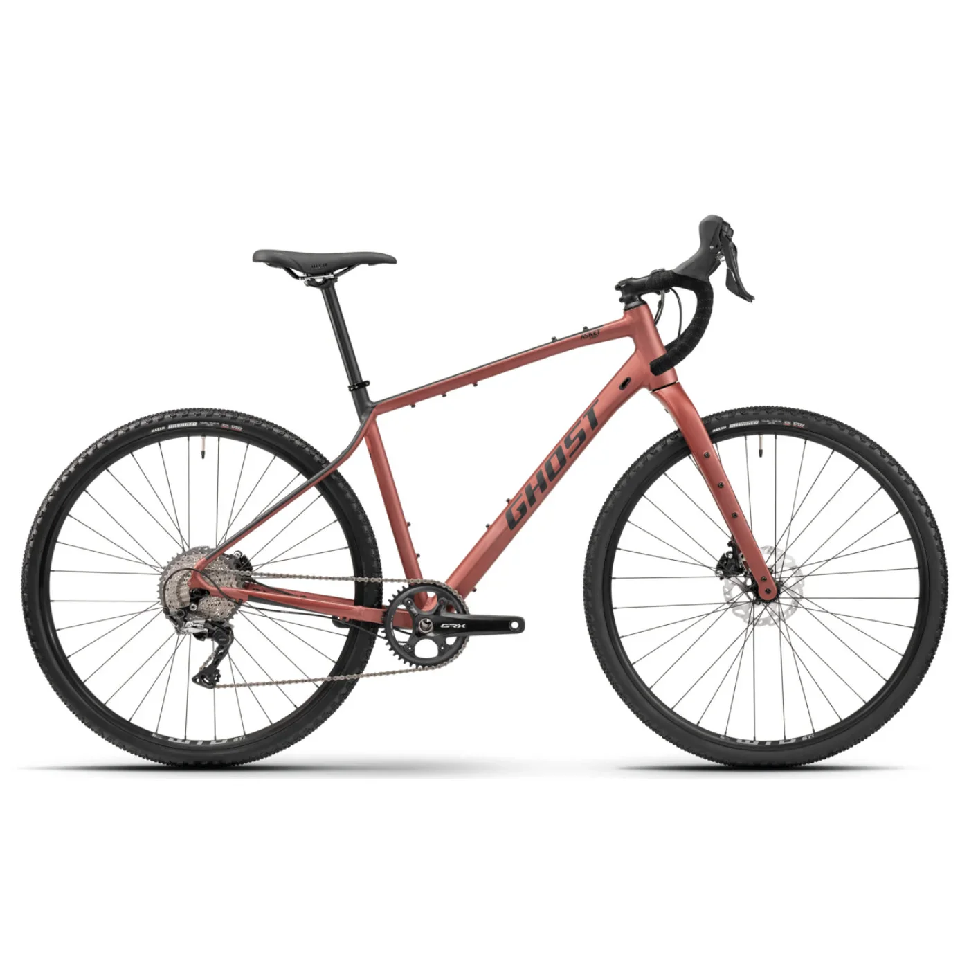 Asket Advanced - Metallic Rusted Dark Red/Black