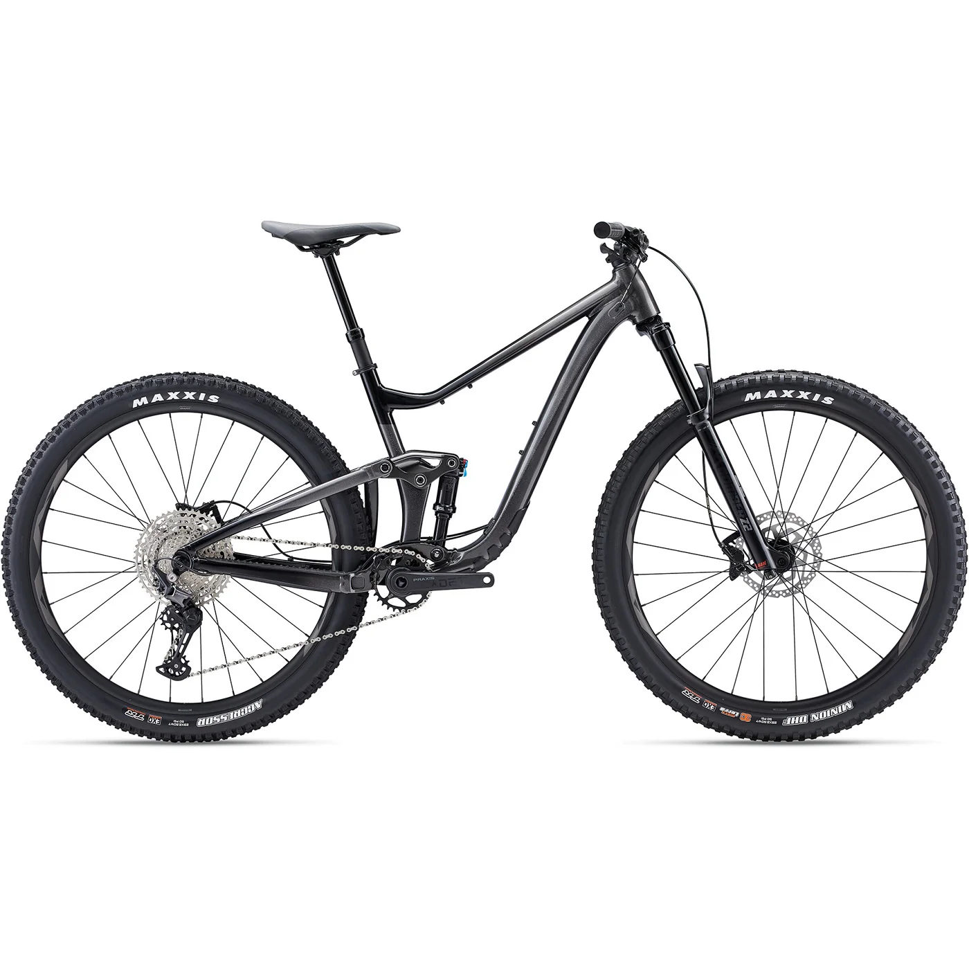 Trance 2 Metallic Black / Black