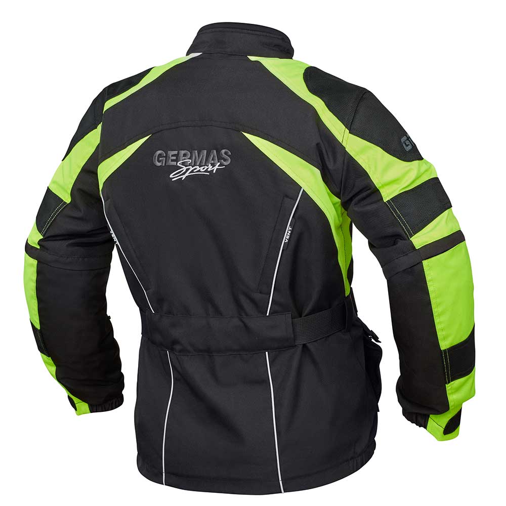 Kinderjacke Twister - schwarz-gelb fluo - Image 2