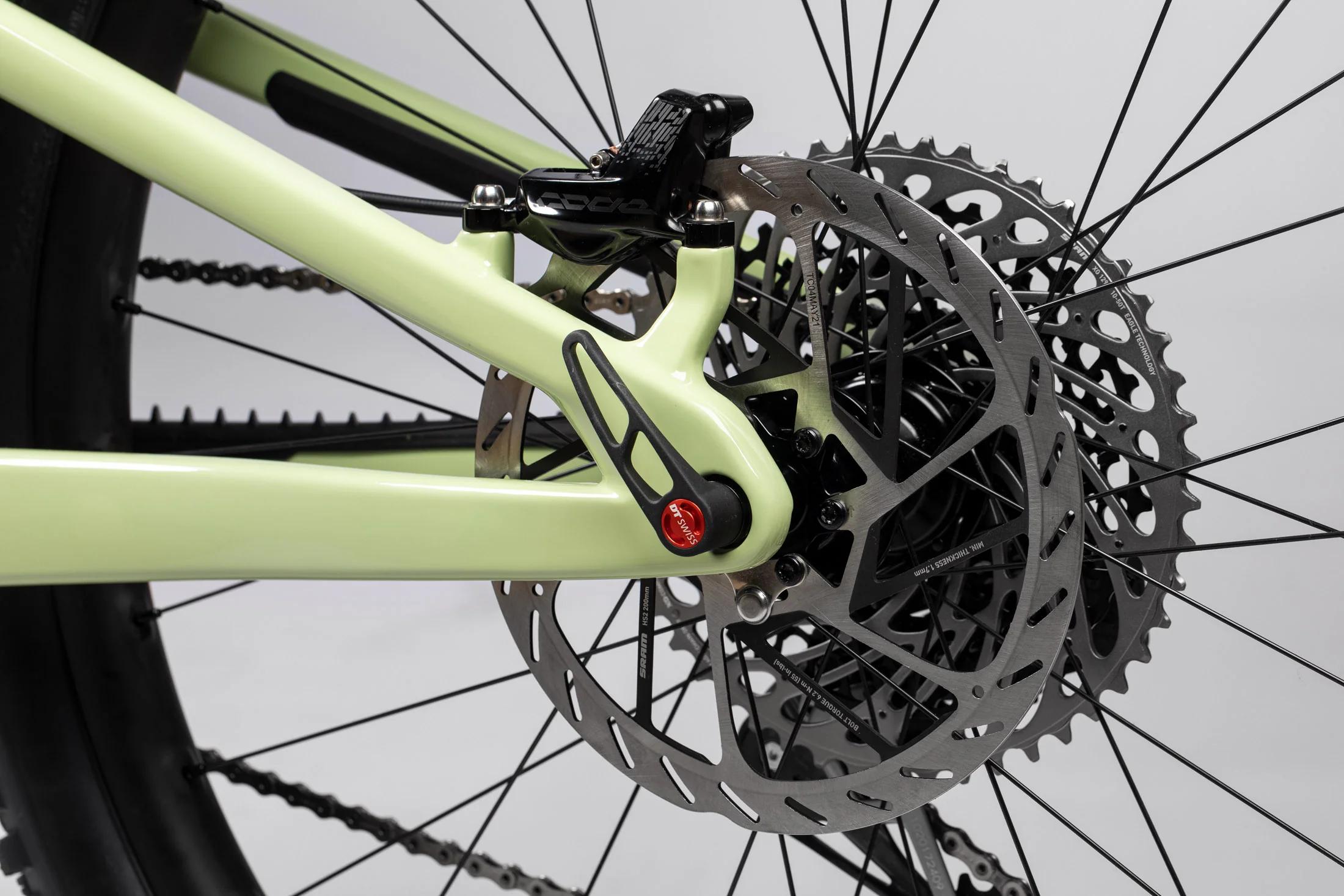 Heckler 9 Mix CC X01 AXS-Kit MX Reserve Gloss Avocado Green - Image 3