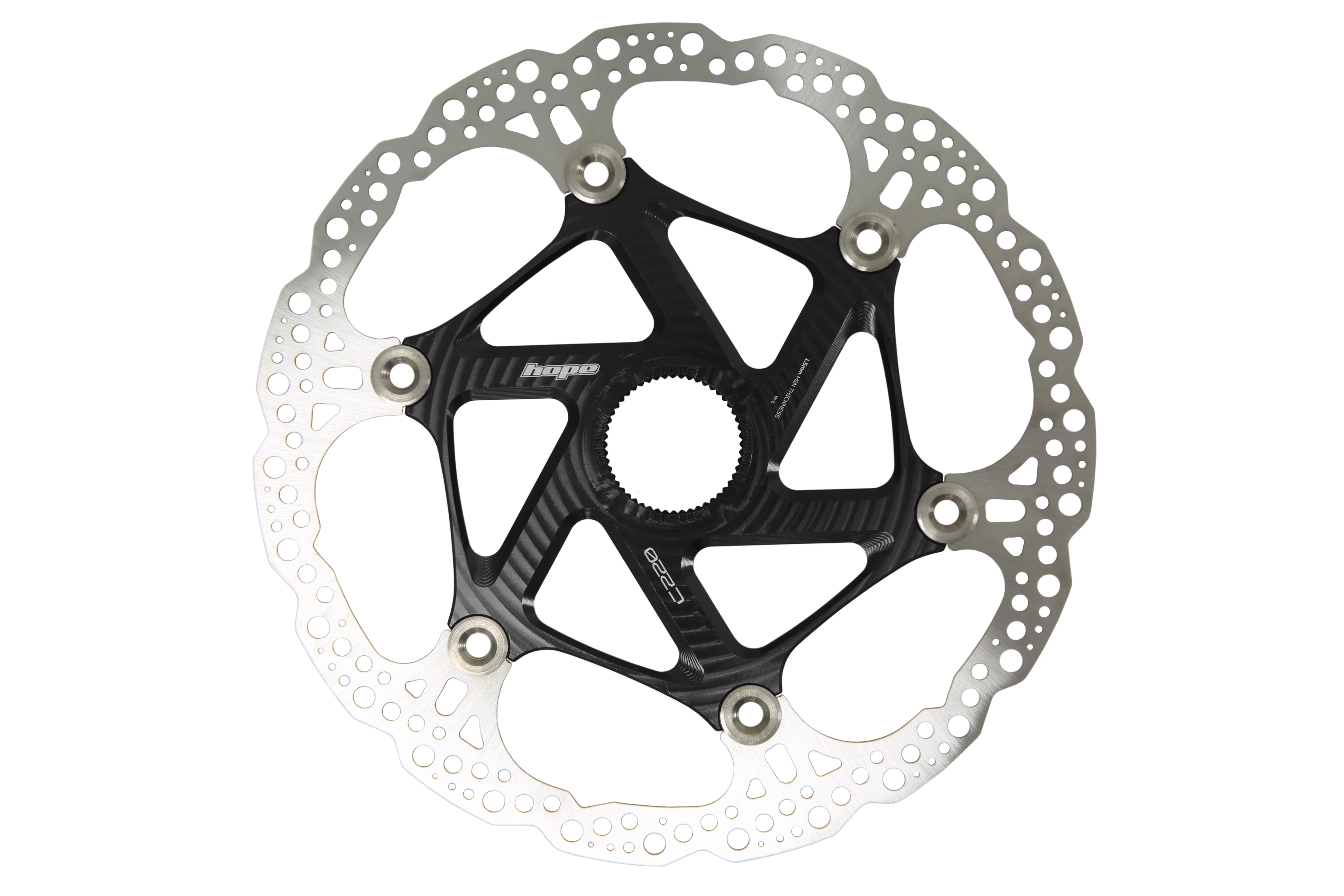Floating Disc Bremsscheibe - Center Lock - schwarz - Image 6