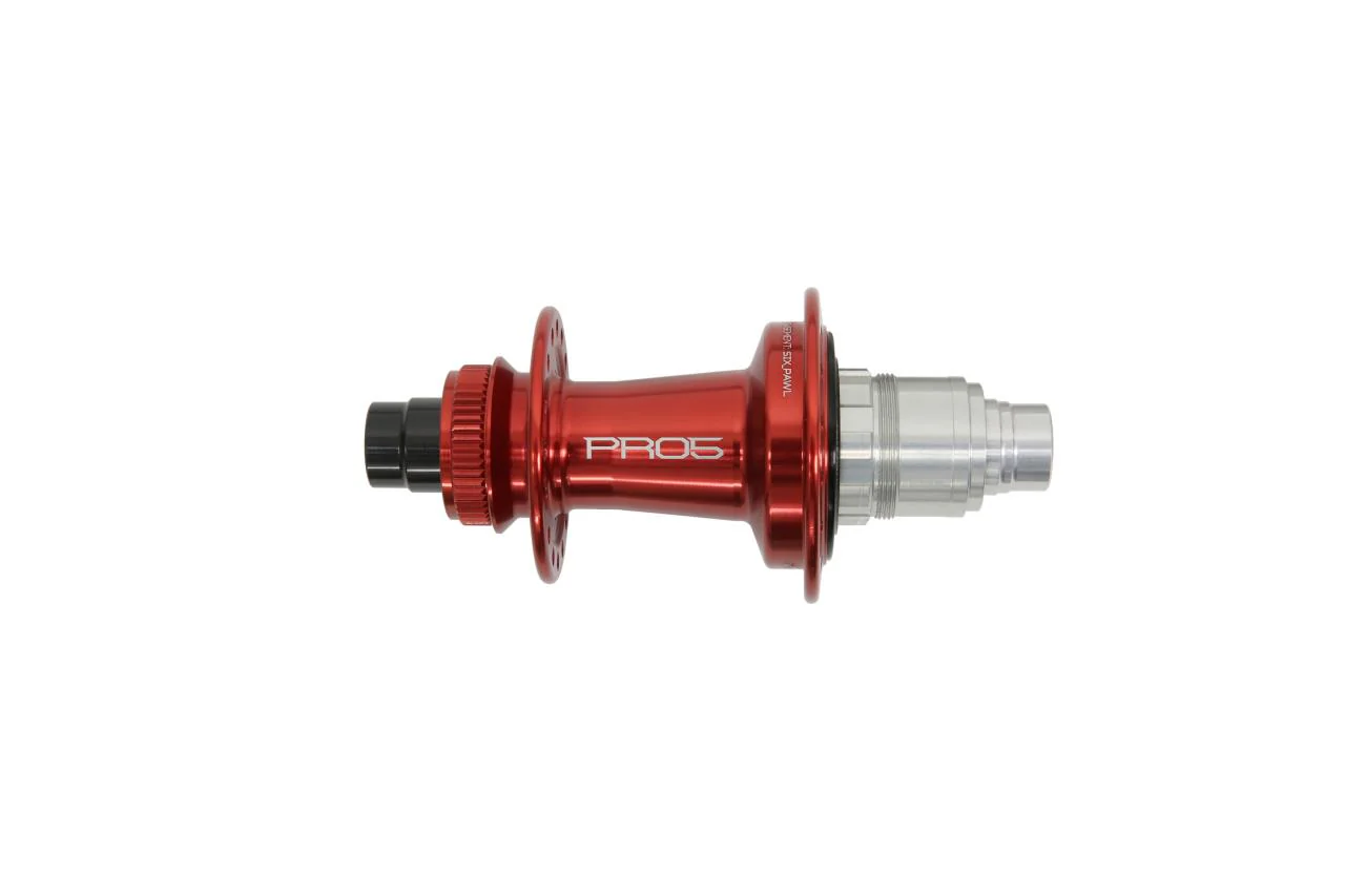 Pro 5 Hinterradnabe 32 Loch - Centerlock - rot - Sram XDR Freilauf - Image 3