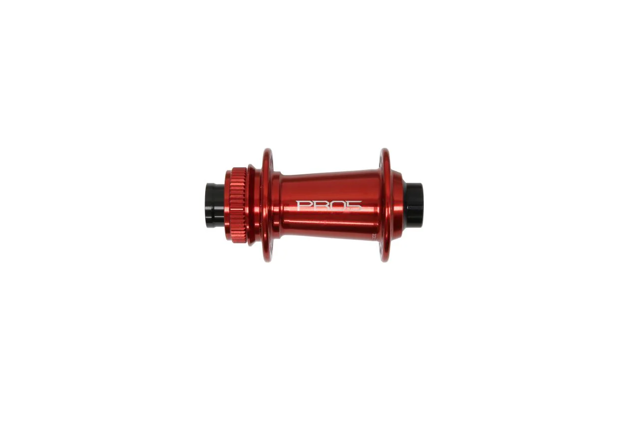 Pro 5 Vorderradnabe 32 Loch - Centerlock - rot - Image 4