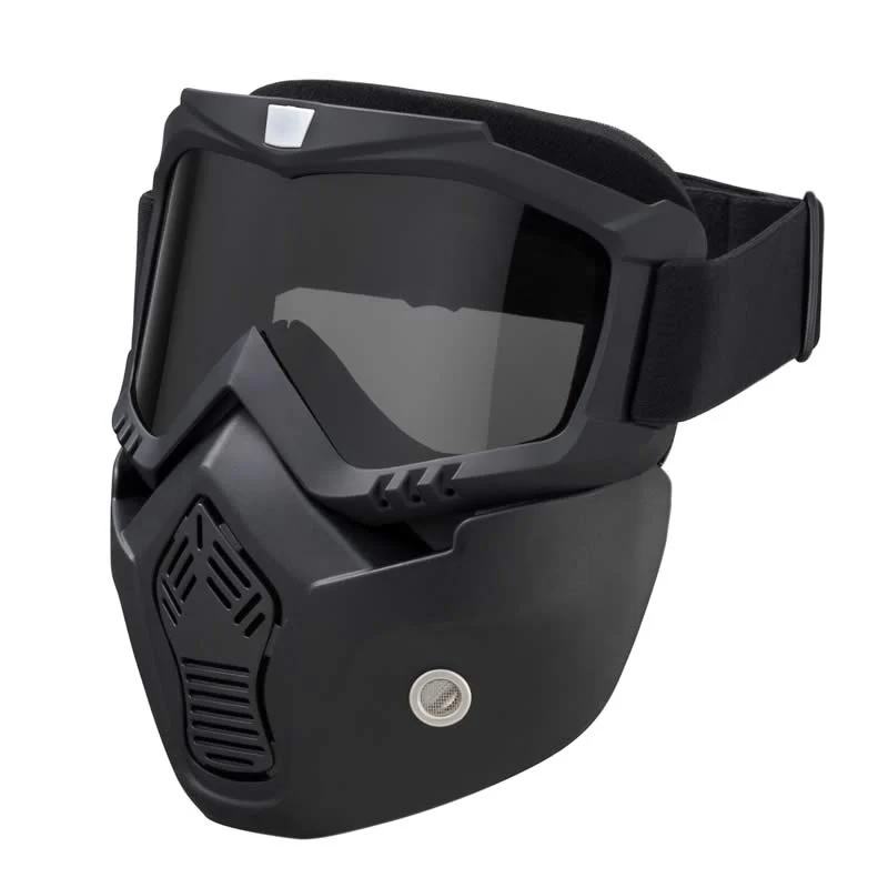 Brille + Maske für Jethelm