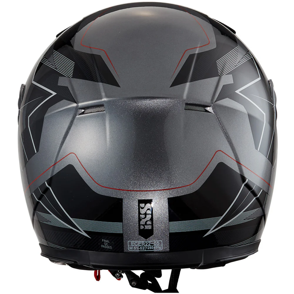 135 KID 2.0 Helm - grau-schwarz-rot - Image 5