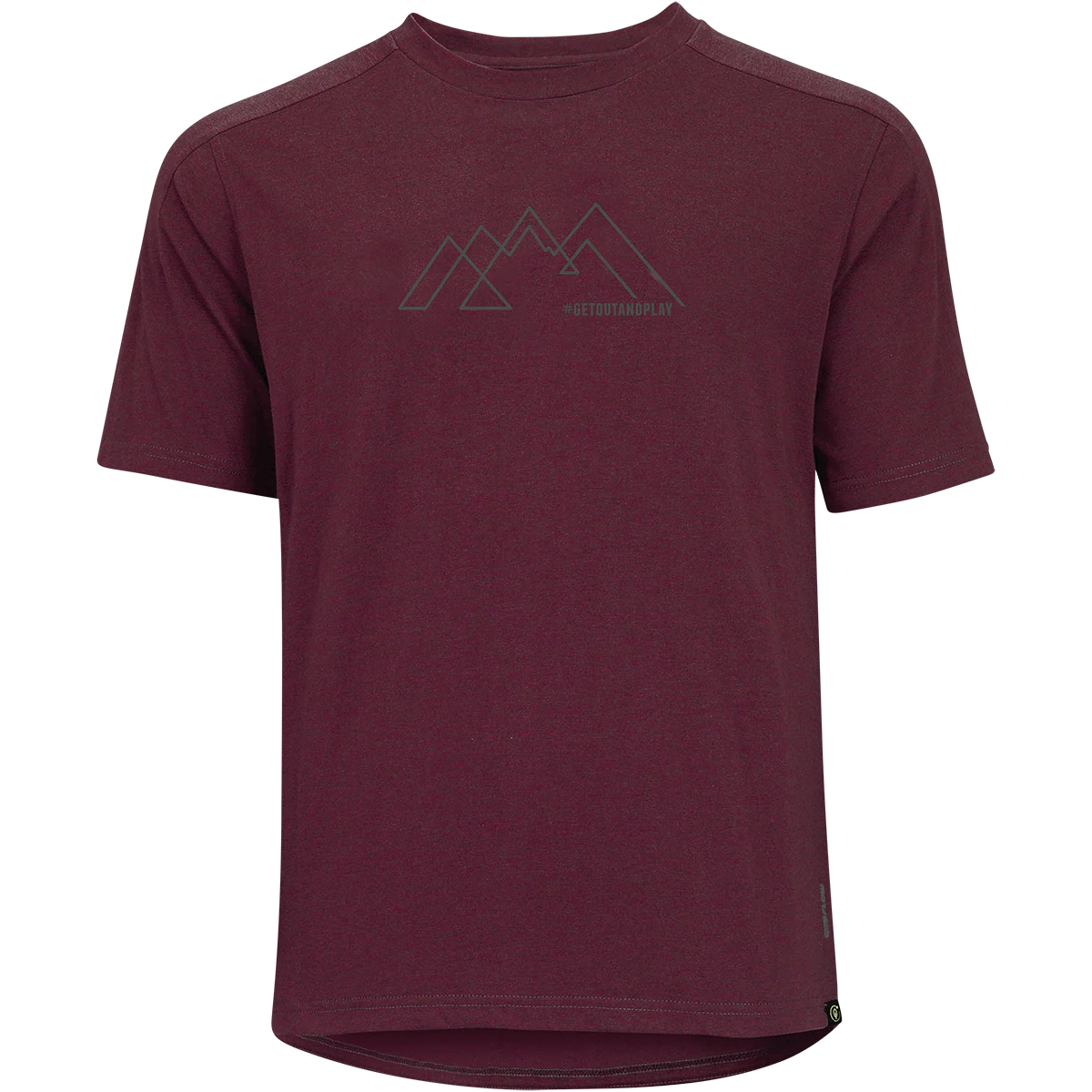 Flow Tech Tee getoutandplay raisin - Image 2