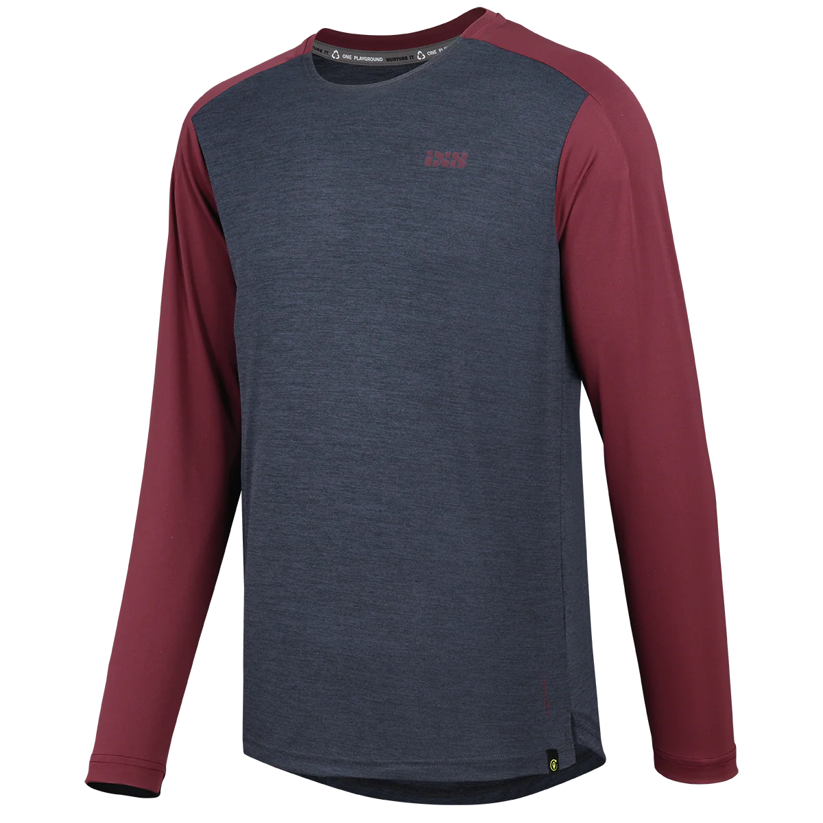 Flow X Kids long sleeve Jersey raisin solid-black