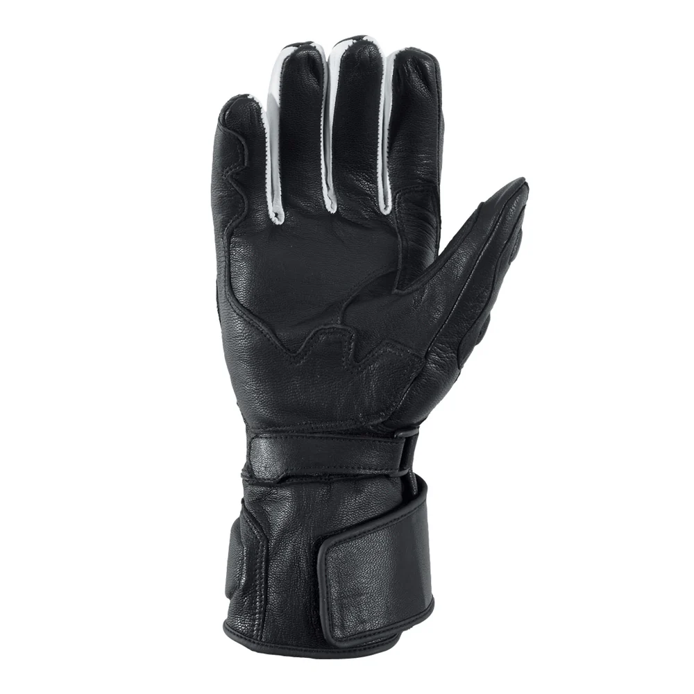 Novara Evo Motorrad-Handschuh black white - Image 2