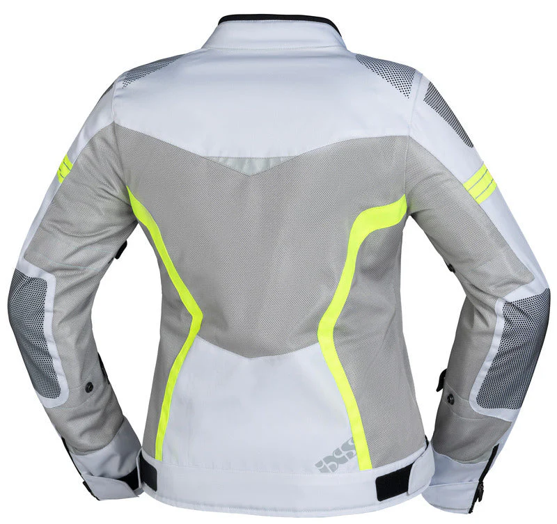 Sport Damen Jacke Trigonis-Air hellgrau-grau-neon gelb - Image 2