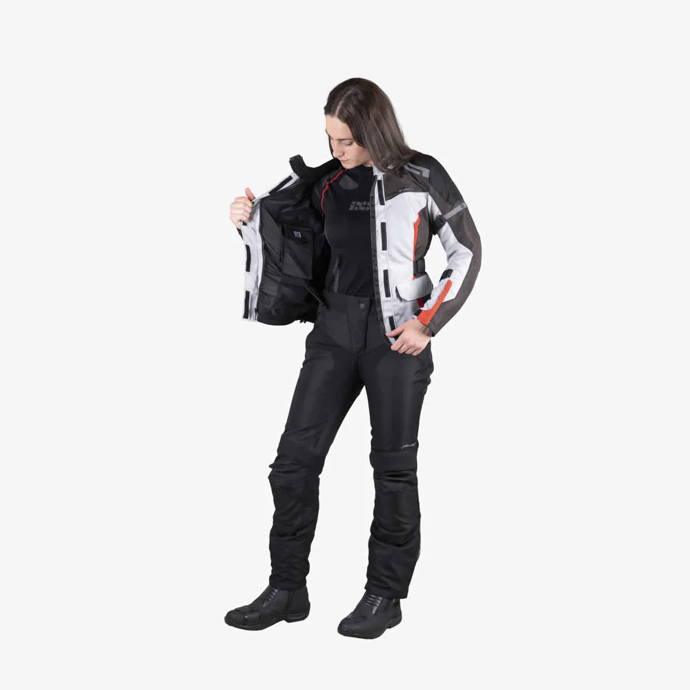 Tour Damen Jacke Evans-ST 2.0 - hellgrau-grau-rot - Image 4