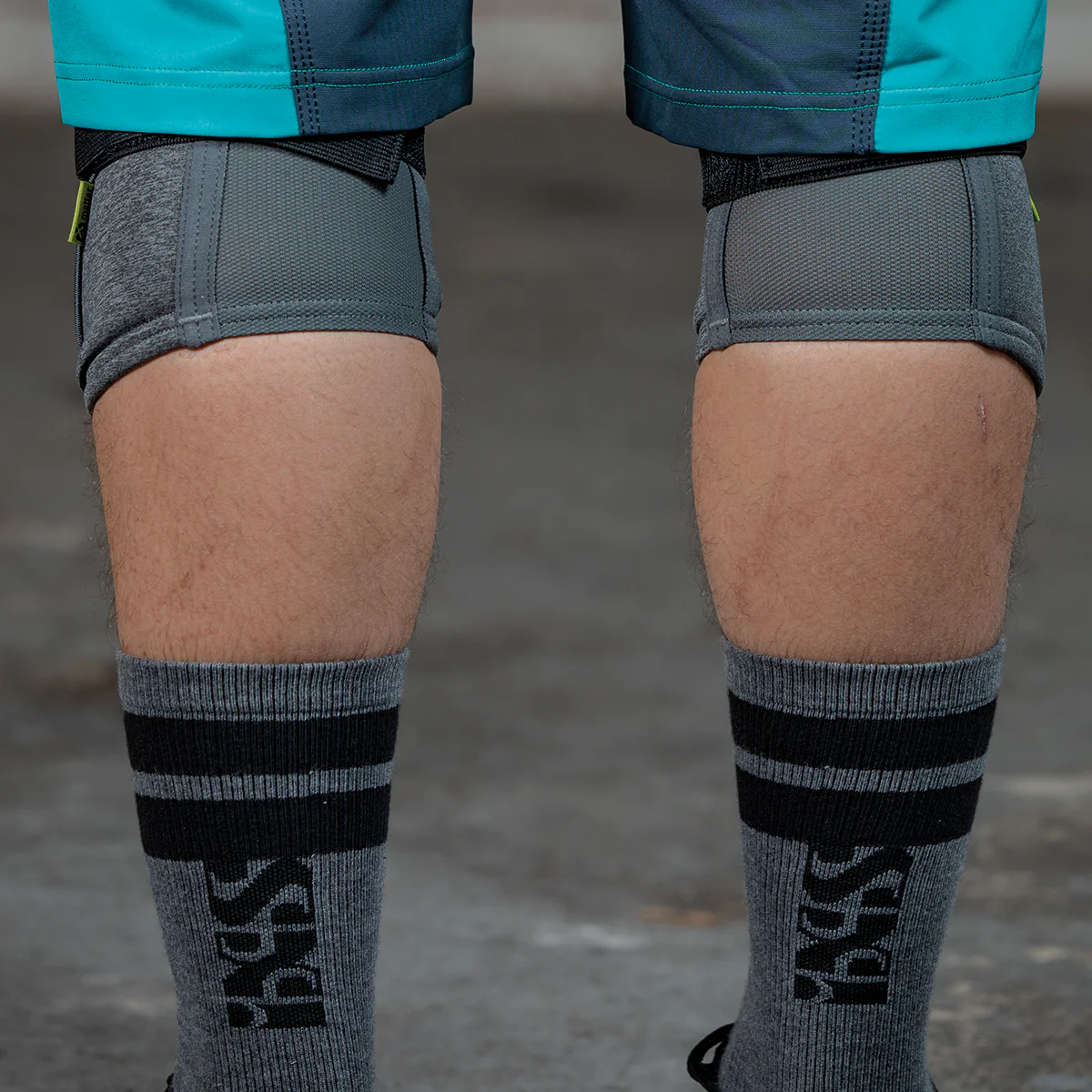 Trigger Fahrradhose kurz - Türkis/Schwarz - Image 6