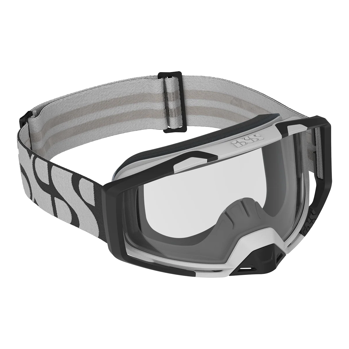 Trigger Goggle Clear Lens - White