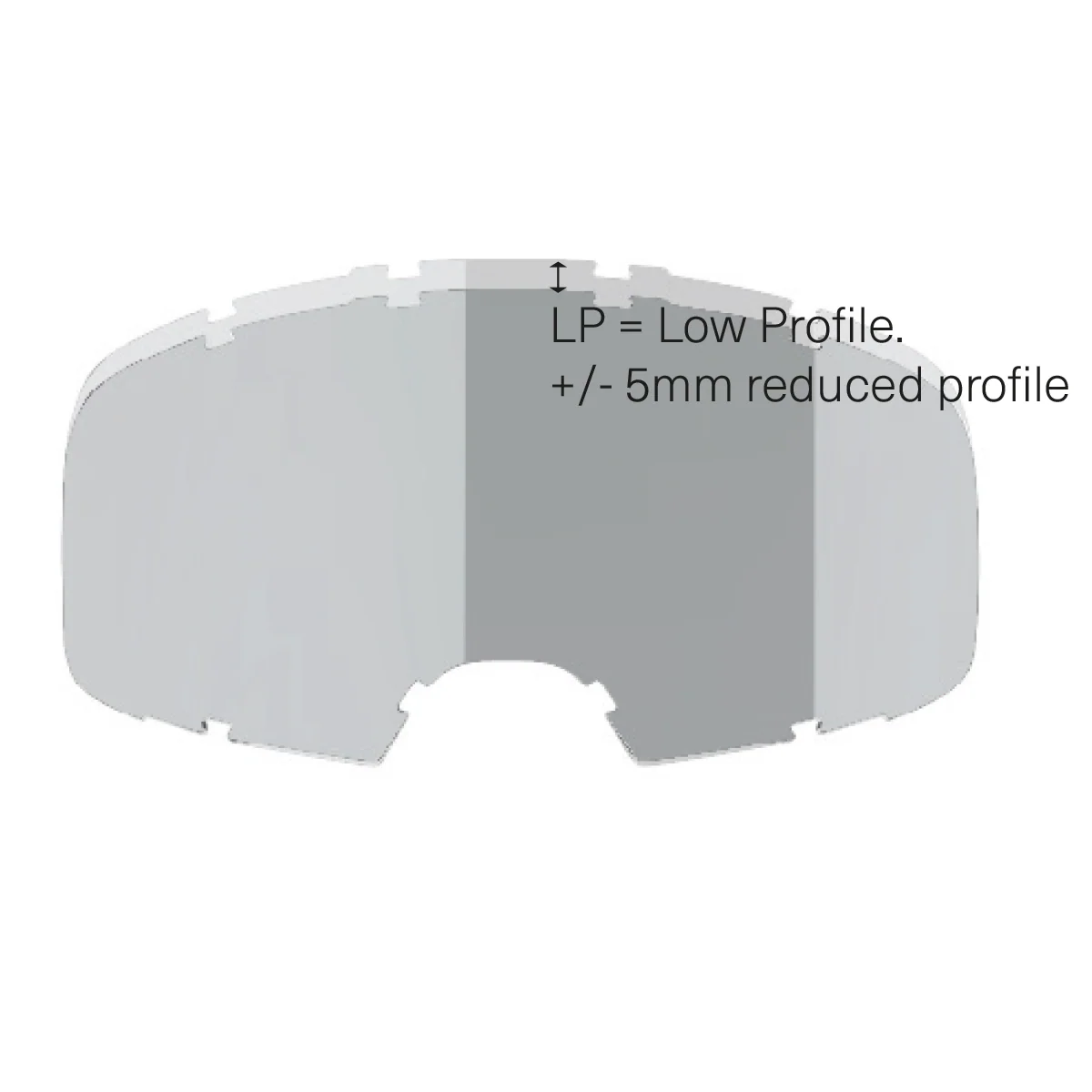 Trigger Goggle Mirror (Low Profile) - Racing Red - Image 4
