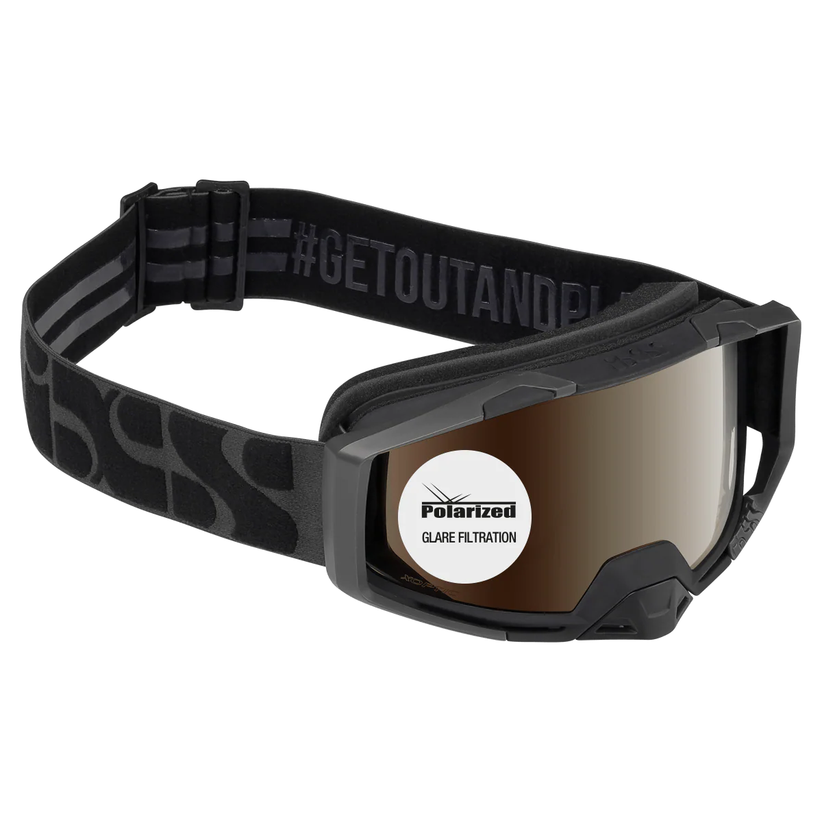 Trigger+ Polarized Goggles - Schwarz