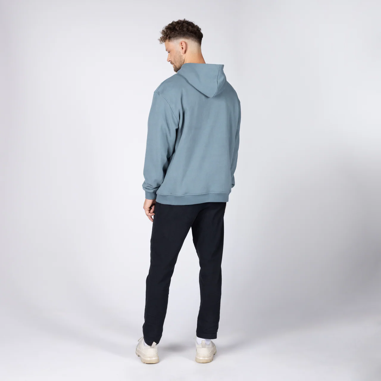 Brand 1.0 Hoodie - blau grau - Image 4