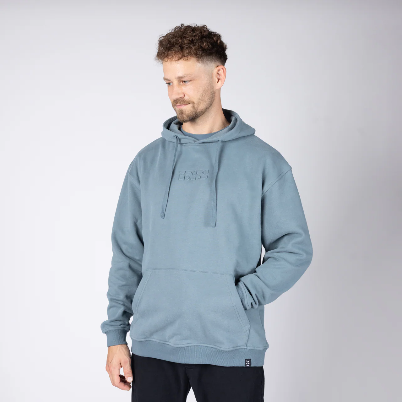 Brand 1.0 Hoodie - blau grau - Image 5