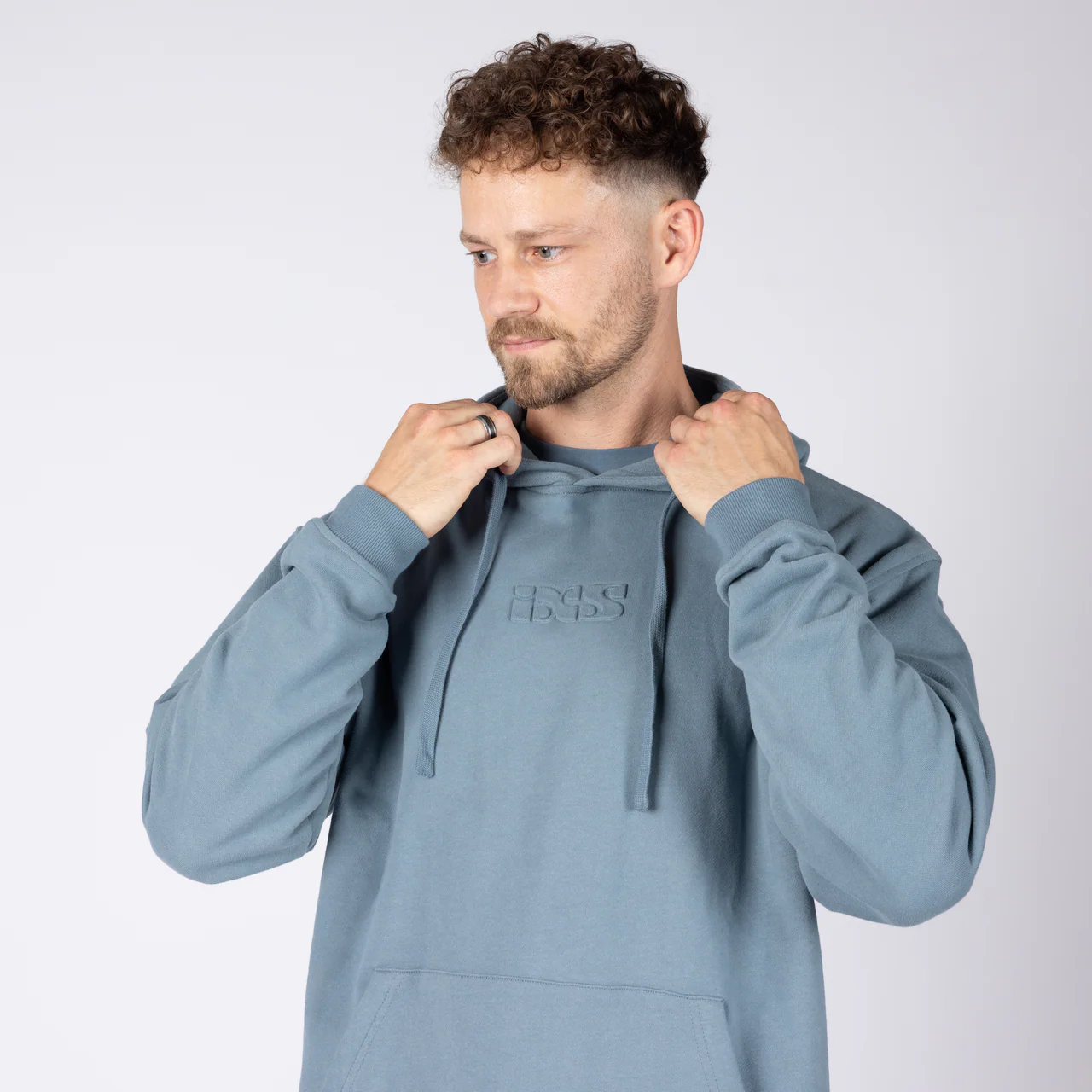 Brand 1.0 Hoodie - blau grau - Image 7