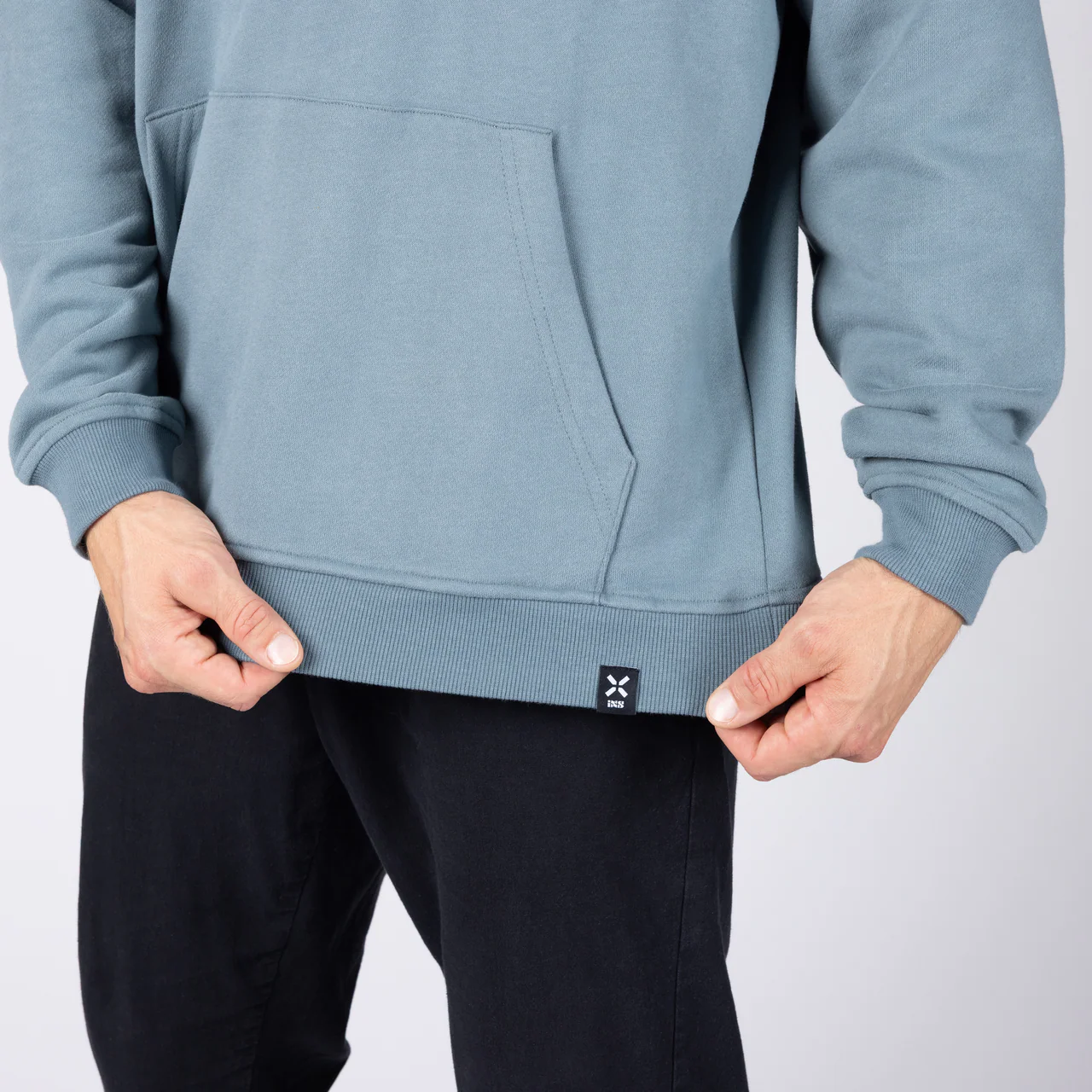 Brand 1.0 Hoodie - blau grau - Image 8