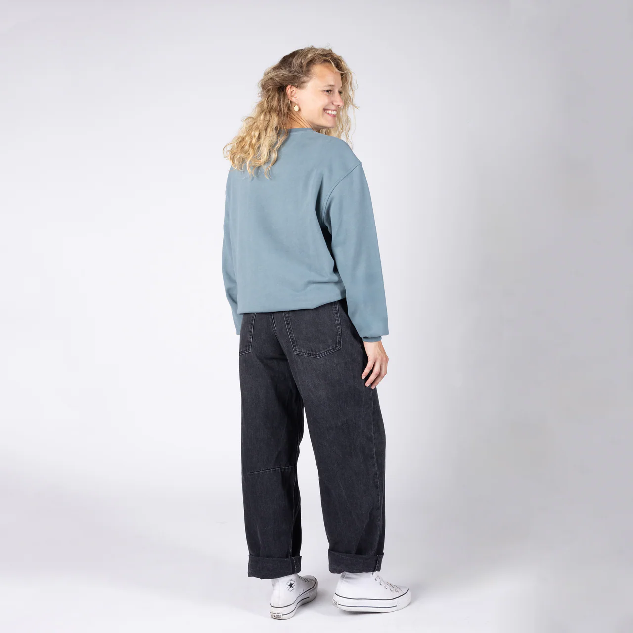 Brand 1.0 Sweater - blau grau - Image 9