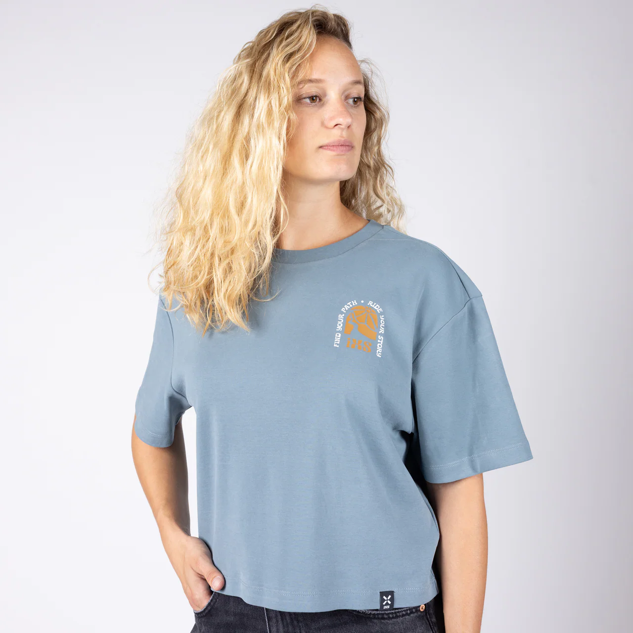 Graphic 1.0 WMS Tee - blau grau - Image 4