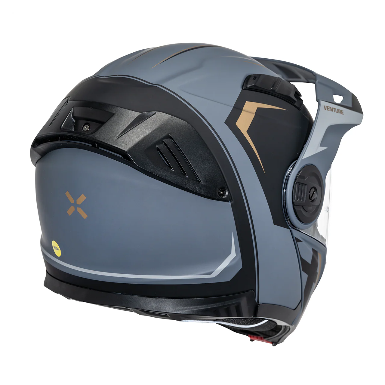 Klapphelm Venture 1.0 MIPS - matt schwarz-gold - Image 6