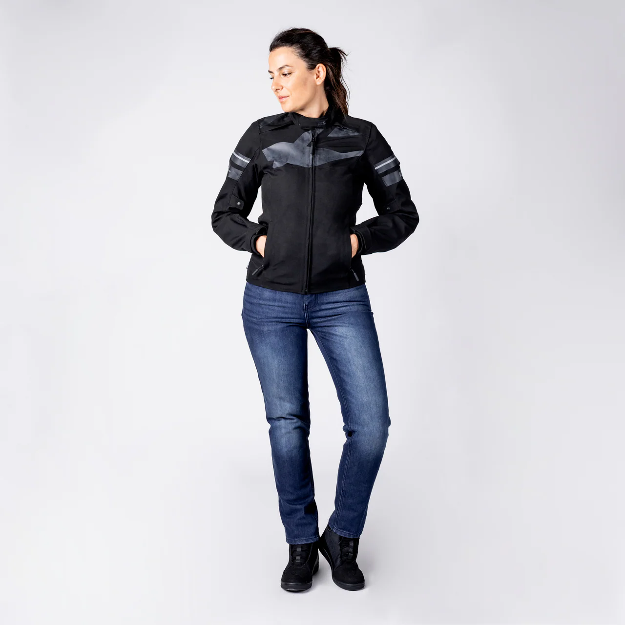 Rapid-STX 2.2 WMS Laminatjacke - schwarz - Image 4