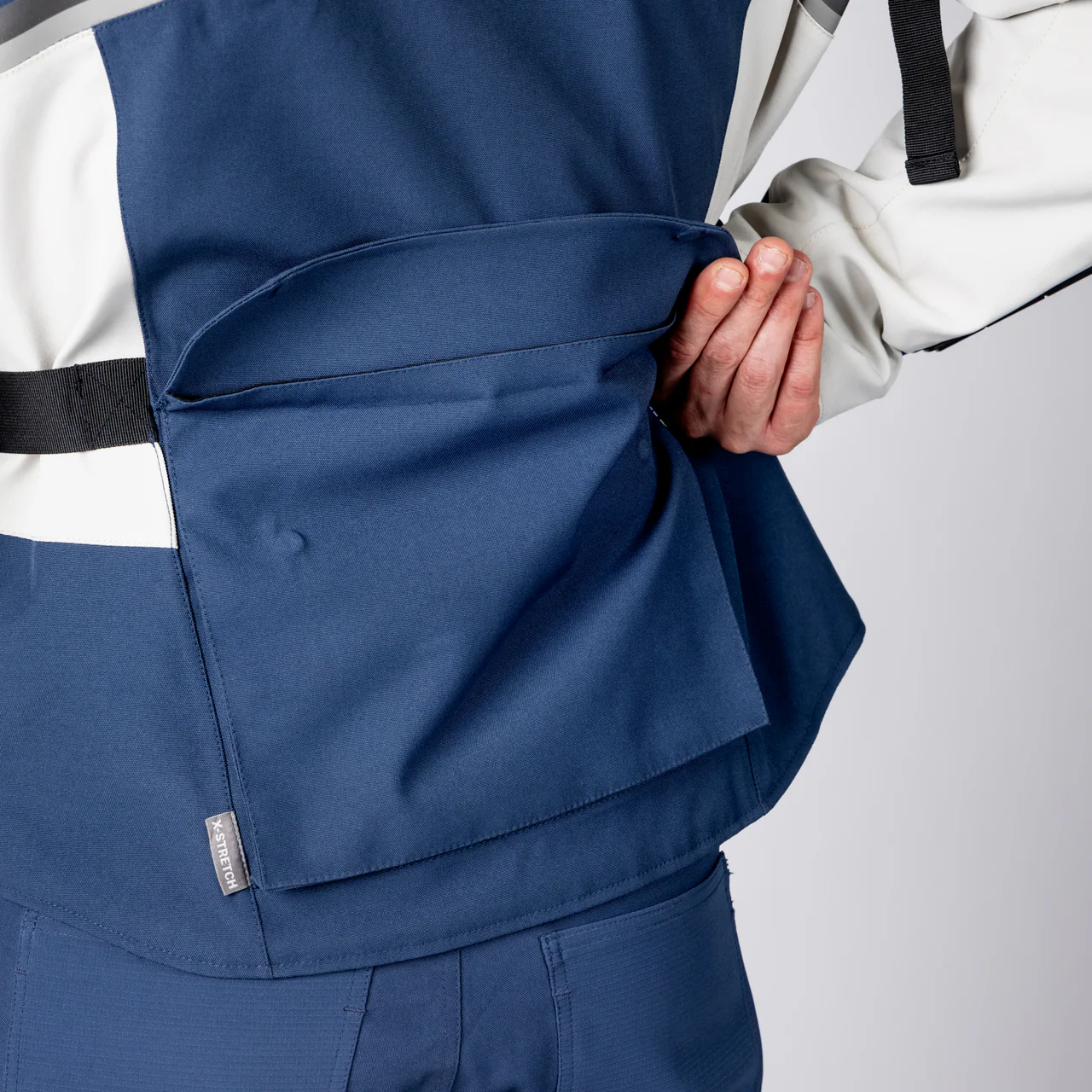 Tourster-STX 1.0 Laminatjacke - blau-cool grey - Image 12