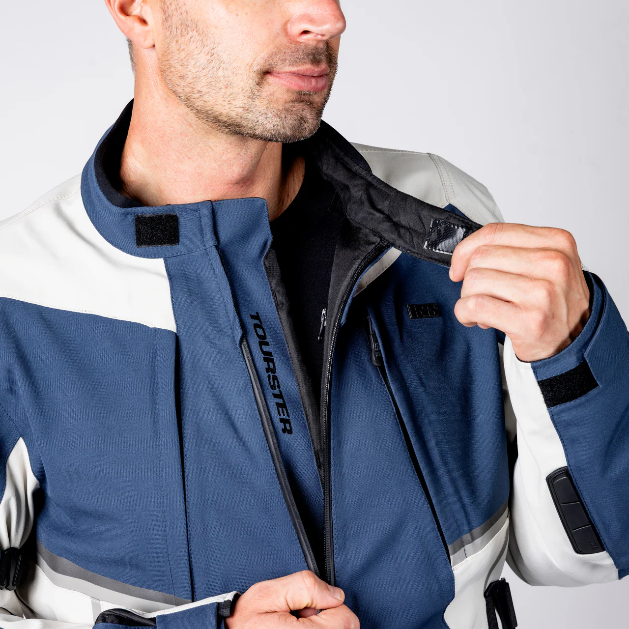 Tourster-STX 1.0 Laminatjacke - blau-cool grey - Image 5