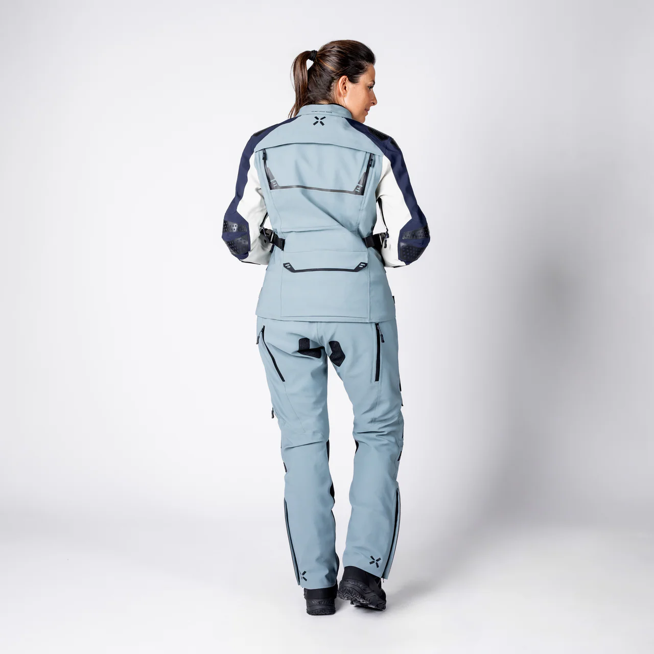 Tourster-STX 2.0 WMS Laminatjacke - dunkelblau-blau grau-cool grau - Image 5