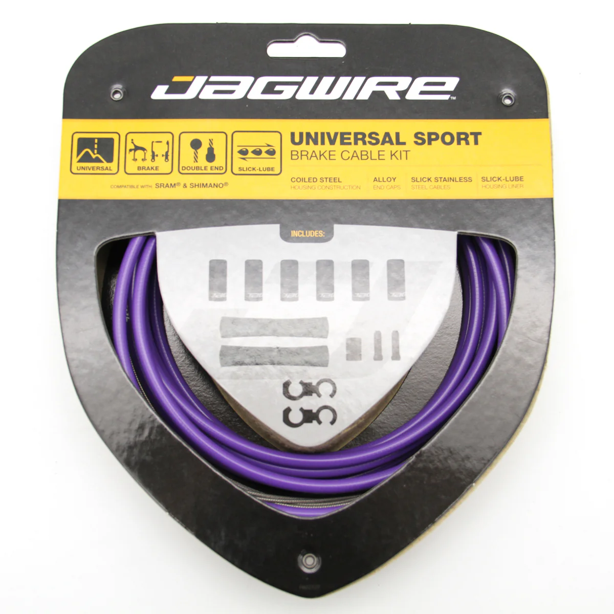 Bremszugset Universal Sport - Lila