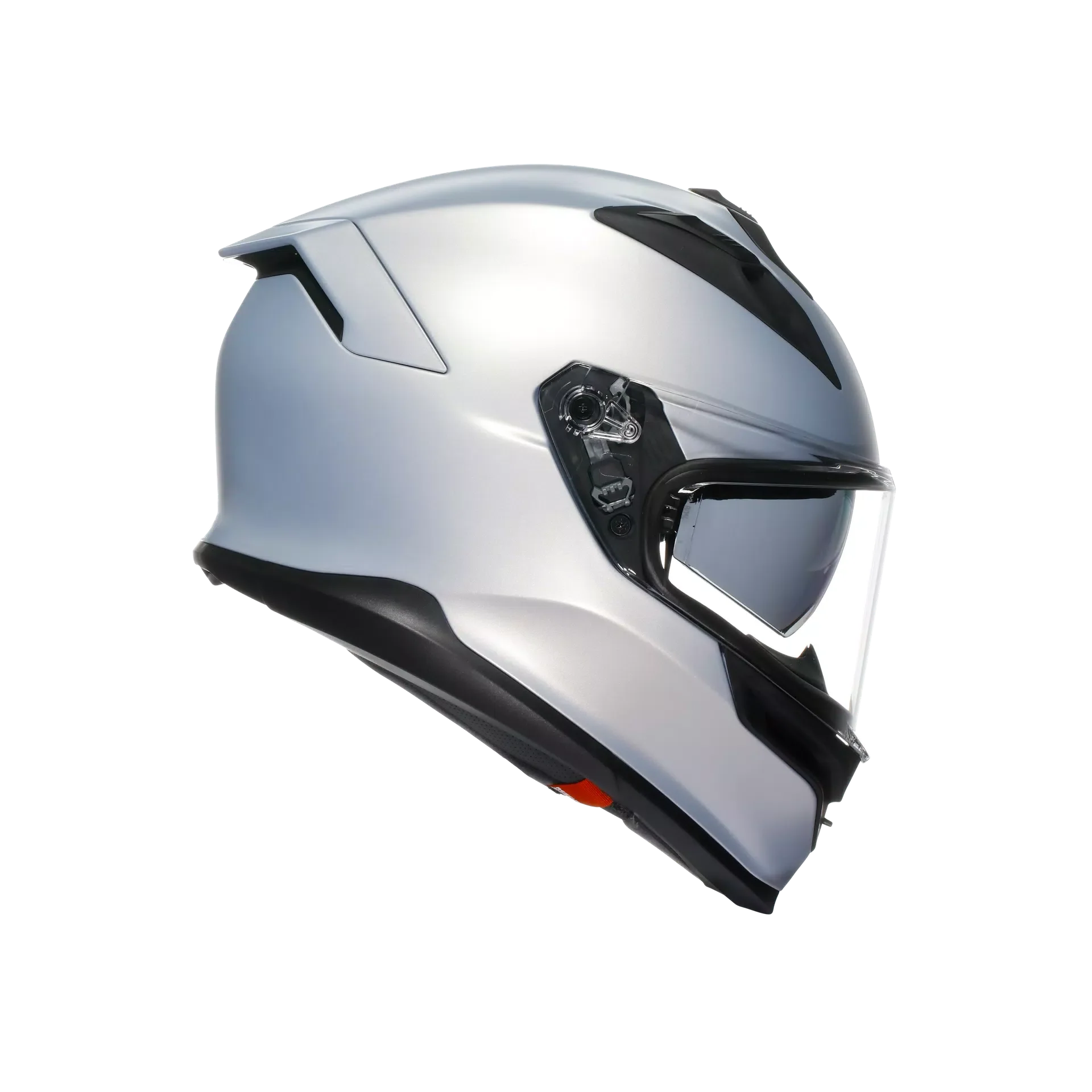 K7 S E2206, Integralhelm - Mono Matt Prisma Silver - Image 3