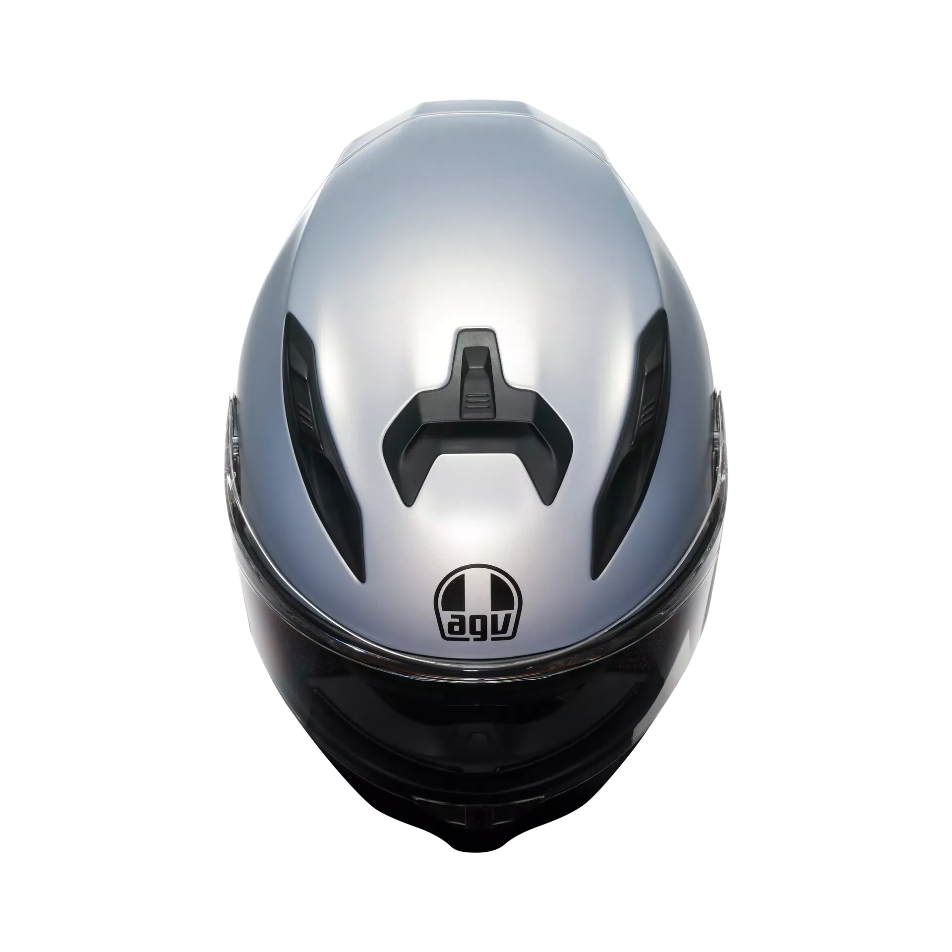 K7 S E2206, Integralhelm - Mono Matt Prisma Silver - Image 7