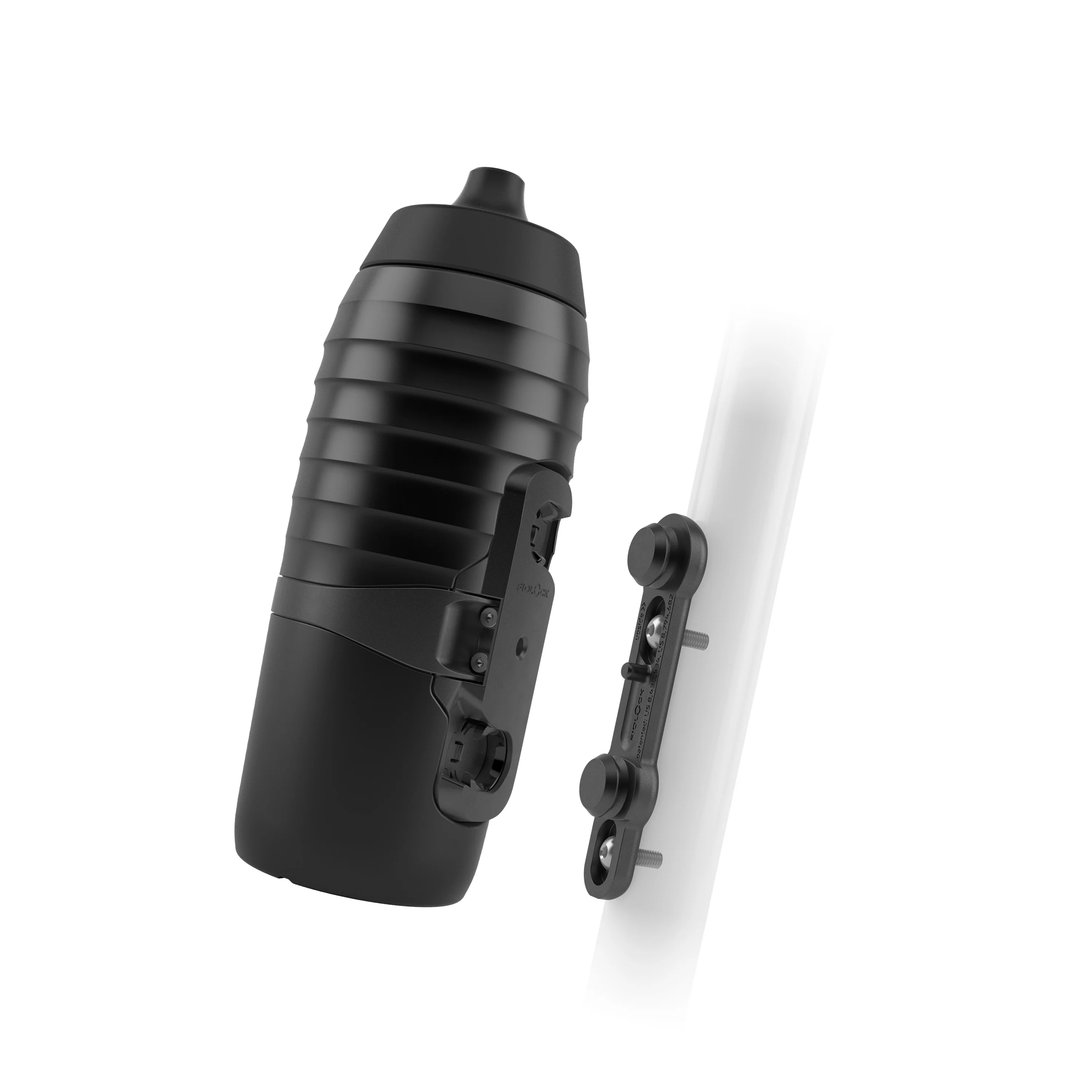 TWIST x KEEGO Bottle 600 + bike base - Dark Matter